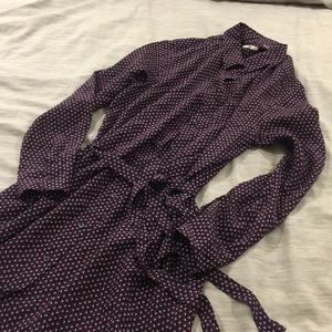 UNIQLO long sleeve shirt dress